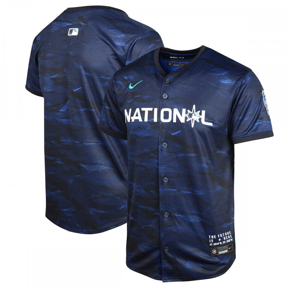 National League Youth 2023 MLB All-Star Game Limited Jersey - Royal-Pro Kit Vault | Brand New 26/27 Sports Jerseys
